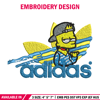 Bart bad boy adidas Embroidery Design,Adidas Embroidery, Brand Embroidery, Embroidery File, Logo shirt, Digital download.jpg