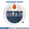 Edmonton Oilers logo Embroidery, NHL Embroidery, Sport embroidery, Logo Embroidery, NHL Embroidery design.jpg