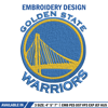 Golden State Warriors logo Embroidery, NBA Embroidery, Sport embroidery, Logo Embroidery, NBA Embroidery design.jpg
