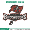 Tampa Bay Buccaneers logo Embroidery, NFL Embroidery, Sport embroidery, Logo Embroidery, NFL Embroidery design.jpg