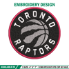 Toronto Raptors logo Embroidery, NBA Embroidery, Sport embroidery, Logo Embroidery, NBA Embroidery design..jpg