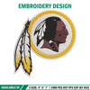 Washington Commanders Embroidery, NCAA Embroidery, Sport Embroidery design, NCAA embroidery, Logo Embroidery.jpg