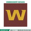 Washington Commanders Embroidery, NFL Embroidery, Sport embroidery, Logo Embroidery, NFL Embroidery design.jpg