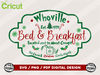 Bed And Breakfast Svg, Christmas Svg, Christmas Sign Svg, Christmas Logo Png, Holiday Svg, Winter Svg, Png, PDF Download File - 1.jpg
