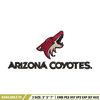 Arizona Coyotes Embroidery Design, Logo Embroidery, NFL Embroidery, Embroidery File, Logo shirt, Digital download..jpg