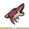 Arizona Coyotes logo Embroidery, NHL Embroidery, Sport embroidery, Logo Embroidery, NHL Embroidery design..jpg