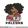 Atlanta Falcons Girl embroidery design, NFL girl embroidery, Atlanta Falcons embroidery, NFL embroidery.jpg
