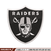 Las Vegas Raiders logo Embroidery, NFL Embroidery, Sport embroidery, Logo Embroidery, NFL Embroidery design..jpg