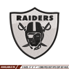 Las Vegas Raiders logo Embroidery, NFL Embroidery, Sport embroidery, Logo Embroidery, NFL Embroidery design.jpg