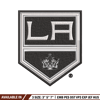 Los Angeles Kings logo Embroidery, NHL Embroidery, Sport embroidery, Logo Embroidery, NHL Embroidery design..jpg