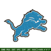 Detroit Lions logo Embroidery, NFL Embroidery, Sport embroidery, Logo Embroidery, NFL Embroidery design..jpg