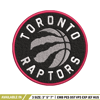 Toronto Raptors logo Embroidery, NBA Embroidery, Sport embroidery, Logo Embroidery, NBA Embroidery design..jpg