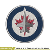 Winnipeg Jets logo Embroidery, NHL Embroidery, Sport embroidery, Logo Embroidery, NHL Embroidery design..jpg