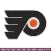 Philadelphia Flyers logo Embroidery, NHL Embroidery, Sport embroidery, Logo Embroidery, NHL Embroidery design..jpg