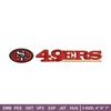 San Francisco 49ers logo Embroidery, NFL Embroidery, Sport embroidery, Logo Embroidery, NFL Embroidery design.jpg