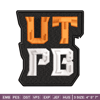 UTPB Falcons embroidery design, UTPB Falcons embroidery, logo Sport, Sport embroidery, NCAA embroidery..jpg