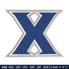 Xavier Musketeers embroidery design, Xavier Musketeers embroidery, logo Sport, Sport embroidery, NCAA embroidery..jpg