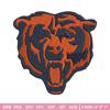Chicago Bears Embroidery Design, Logo Embroidery, NCAA Embroidery, Embroidery File, Logo shirt, Digital download.jpg