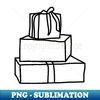 HW-20231031-7093_Pile of Three Christmas Gift Boxes Minimal Line Drawing 1138.jpg