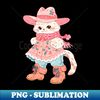 HG-20231101-4865_Cottagecore Cat Pink Cowgirl Hat 9584.jpg