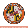 Baltimore Orioles Logo embroidery design, Logo sport embroidery, baseball embroidery, logo shirt, MLB embroidery. (7).jpg