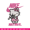 Hello kitty Nike Embroidery design, hello kitty cartoon, Embroidery, Nike design, Embroidery file, Instant download.jpg