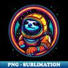 CU-20231107-8137_Space Sloth Astronaut Funny Neon Galaxy Animals 6133.jpg