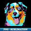 ZJ-20231107-822_Australian Shepherd Pop Art - Dog Lover Gifts 4994.jpg