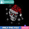 Skull Diamond with Santa Hat PNG Best Files Design Download.jpg