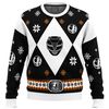 Mighty Morphin Power Rangers Black All Over Print Ugly Hoodie Zip 3D Hoodie 3D Ugly Christmas Sweater 3D Fleece Hoodie