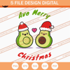 Avo Mery Christmas SVG, Avocado SVG, Christmas SVG - SVG Secret Shop.jpg