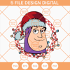 Buzz Lightyear Christmas SVG, Toy Story SVG, Santa Claus Hat SVG - SVG Secret Shop.jpg