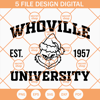 Whovilie University SVG, The Grinch SVG, Christmas SVG, Funny Grinch SVG - SVG Secret Shop.jpg