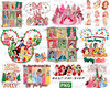 Disney Princess Christmas Png Bundle, Magic Princesses Png