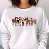 Сute Christmas Cows, Christmas Heifer, Mooey Christmas, Funny Christmas Highland Cow Gift Unisex T Shirt Sweatshirt Hoodie 3.jpg