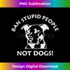 EO-20231114-443_Ban Stupid People Pit Bull T-Shirt (Pitbull shirt, dogs).jpg