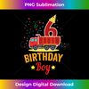 KL-20231114-725_6th Birthday Boys Truck T-Shirt Dump Truck 6 Year Old.jpg