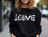 Wizard Love Sweatshirt, Deathly Hallows Hoodie, Flying Ball Shirt, Wizard School, Magic Books Shirt, Wizardry Shirt, Pottery Sweat, HP Shirt.jpg