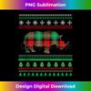 LC-20231115-5178_Rhinoceros Rhino Sweater Snow Red Plaid Christmas Animal Tank Top.jpg