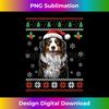 OA-20231115-199_Australian Shepherd Ugly Christmas Sweater Xmas Adults Kids Tank Top 3.jpg