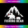 OO-20231115-2283_Funny Fishing Bear Christmas Family Matching Xmas Pajama Tank Top.jpg