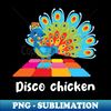 AS-20231116-4232_Disco chicken funny peacock on dark colors 4141.jpg