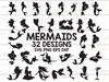 Mermaid SVG  Mermaid Tail SVG  Cut Files  Commercial use  Cricut  Clip art  Sea Creatures SVG.jpg