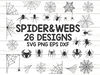 Spider SVG  Spider Web SVG  Insect SVG  Cobweb Svg  Halloween Svg  Clipart  Silhouette  Decal  Stencil Cut file Cricut.jpg
