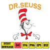 Dr Seuss Svg Layered Item, Dr. Seuss Quotes Cat In The Hat Svg Clipart, Cricut, Cat And The Hat (123).jpg