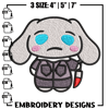Bunny horror cartoon Embroidery design, Bunny horror Embroidery, logo design, Embroidery File, Instant download..jpg