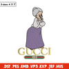 Granny Gucci Embroidery design, Granny Gucci cartoon Embroidery, cartoon design, Embroidery File, Instant download..jpg