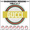 Gucci logo Embroidery Design, Gucci Embroidery, Brand Embroidery, Logo shirt, Embroidery File, Digital download.jpg