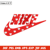 Nike red heart embroidery design, Nike embroidery, Nike design, Embroidery shirt, Embroidery file, Digital download.jpg