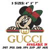 Minnie gucci head Embroidery Design, Gucci Embroidery, Brand Embroidery, Logo shirt, Embroidery File, Digital download.jpg